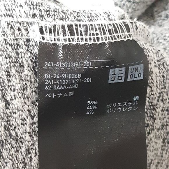 Uniqlo Grey Long Sleeve Light Sweater - Picture 4 of 6